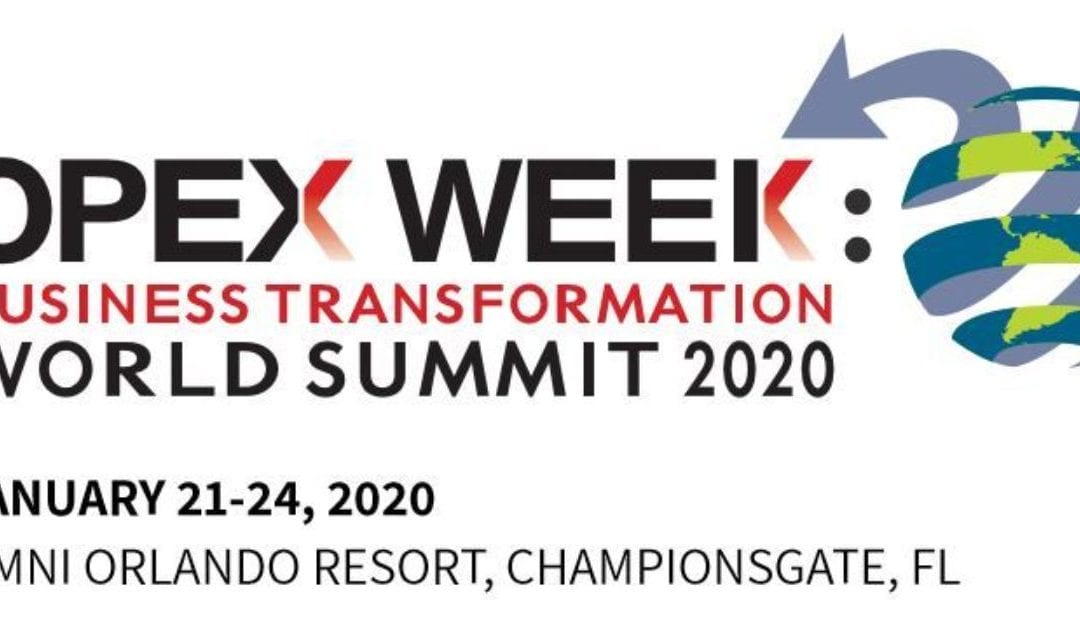 Partners In Leadership Senior Partner Delivers Keynote at 2020 OPEX Week